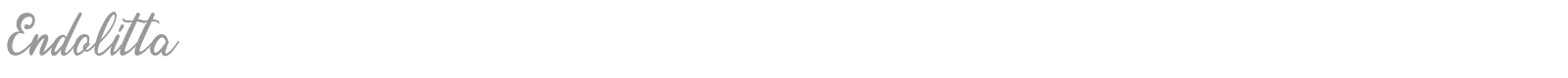 Endolitta font preview